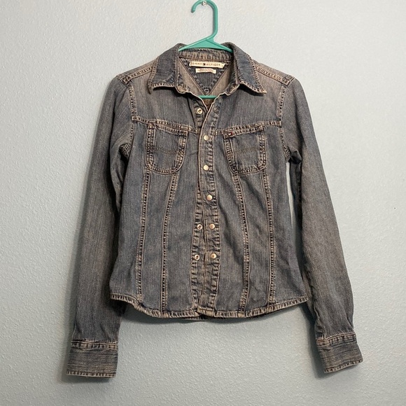 Vintage Tommy Hilfiger Jean Jacket - Picture 1 of 6